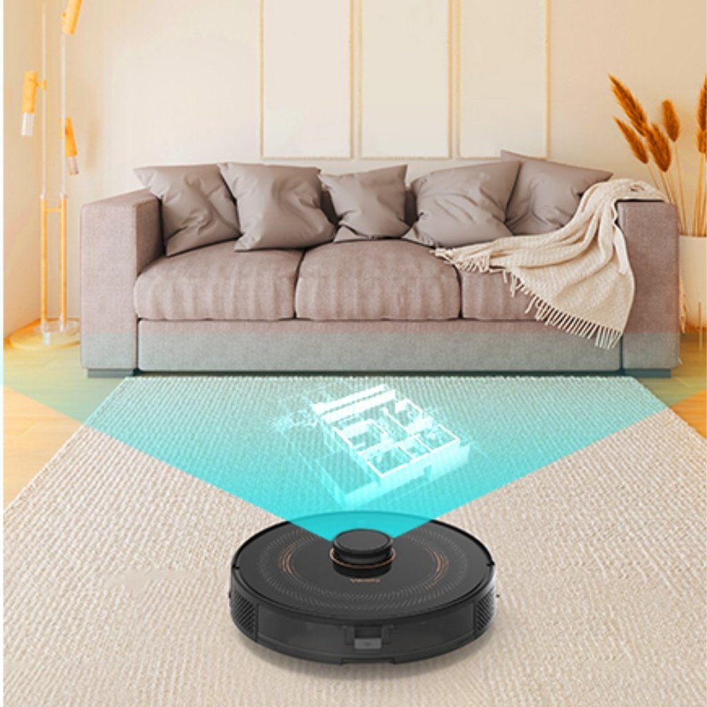 Verefa L11 Pro Self-Emptying Robot Vacuum 2700Pa, LIDAR Navigation Robot Vacuum